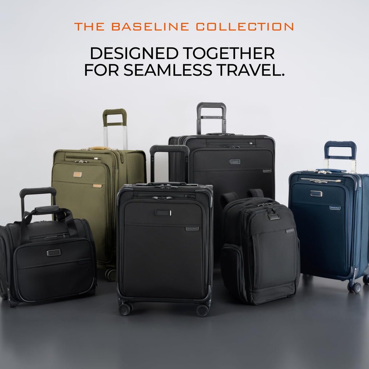 Briggs & Riley 22" Carry-On Expandable Spinner Suitcase – Black