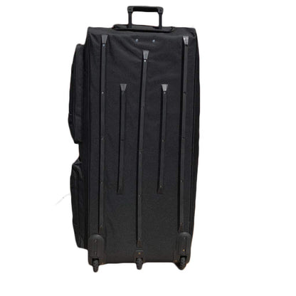 Gothamite 46-Inch Rolling Duffel Bag with Wheels – XL Black