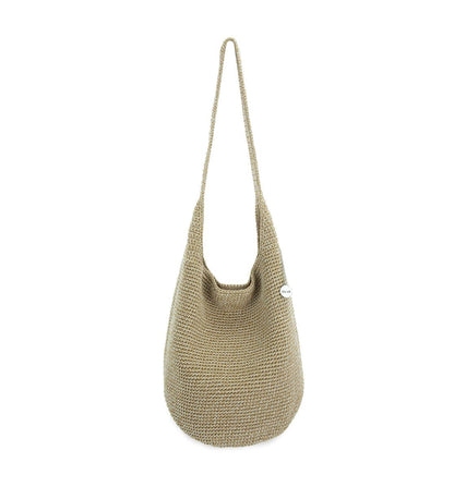 The Sak 120 Crochet Hobo Bag – Large Shoulder Purse, Bamboo