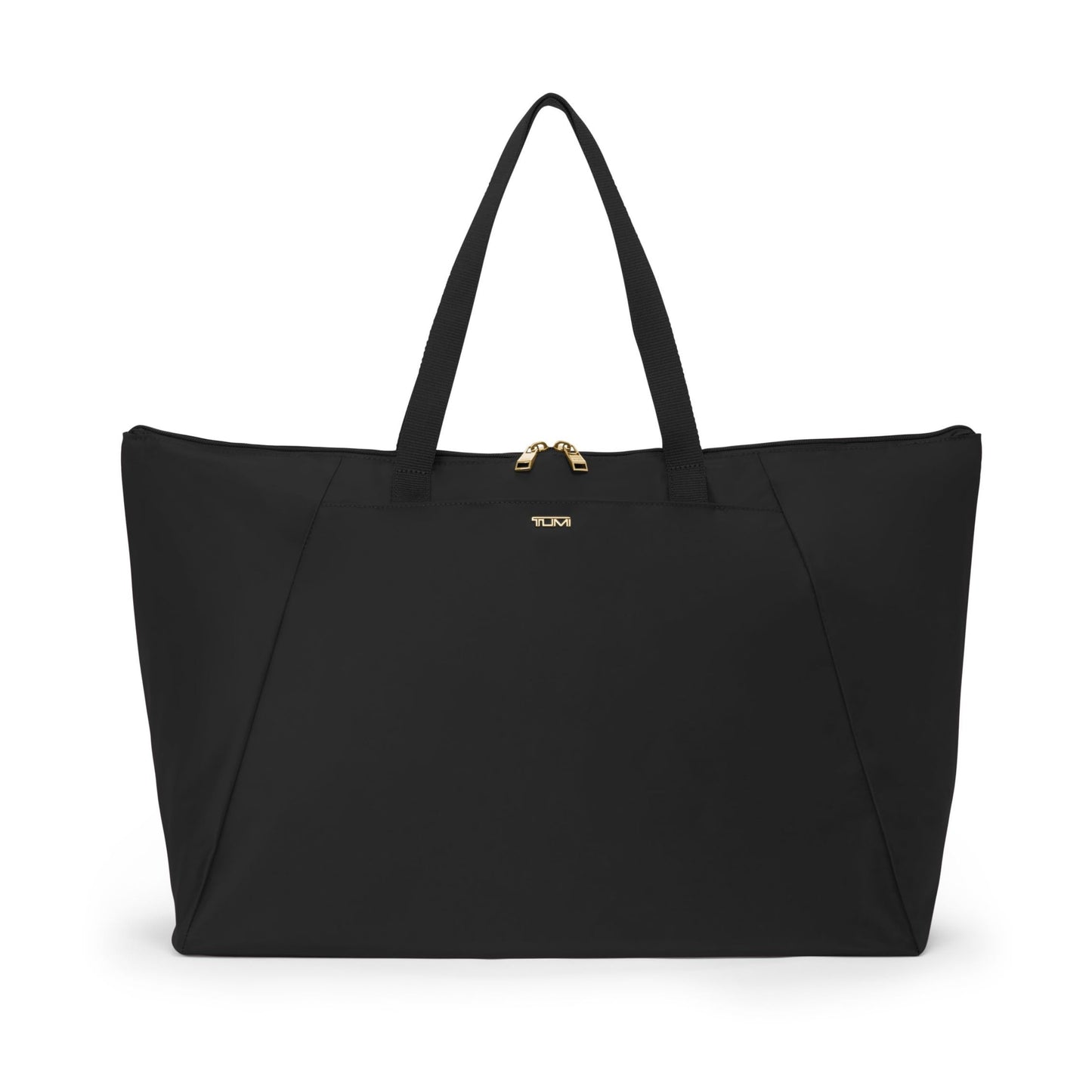 TUMI Just In Case Packable Travel Tote Bag – Black/Gold