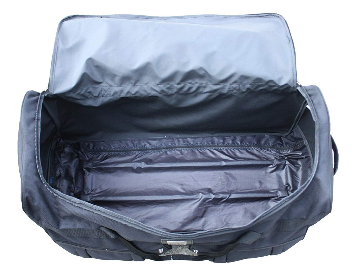 Gothamite 46-Inch Rolling Duffel Bag with Wheels – XL Black