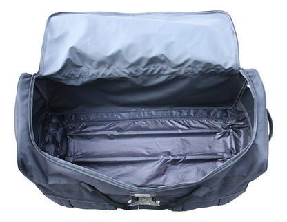 Gothamite 46-Inch Rolling Duffel Bag with Wheels – XL Black