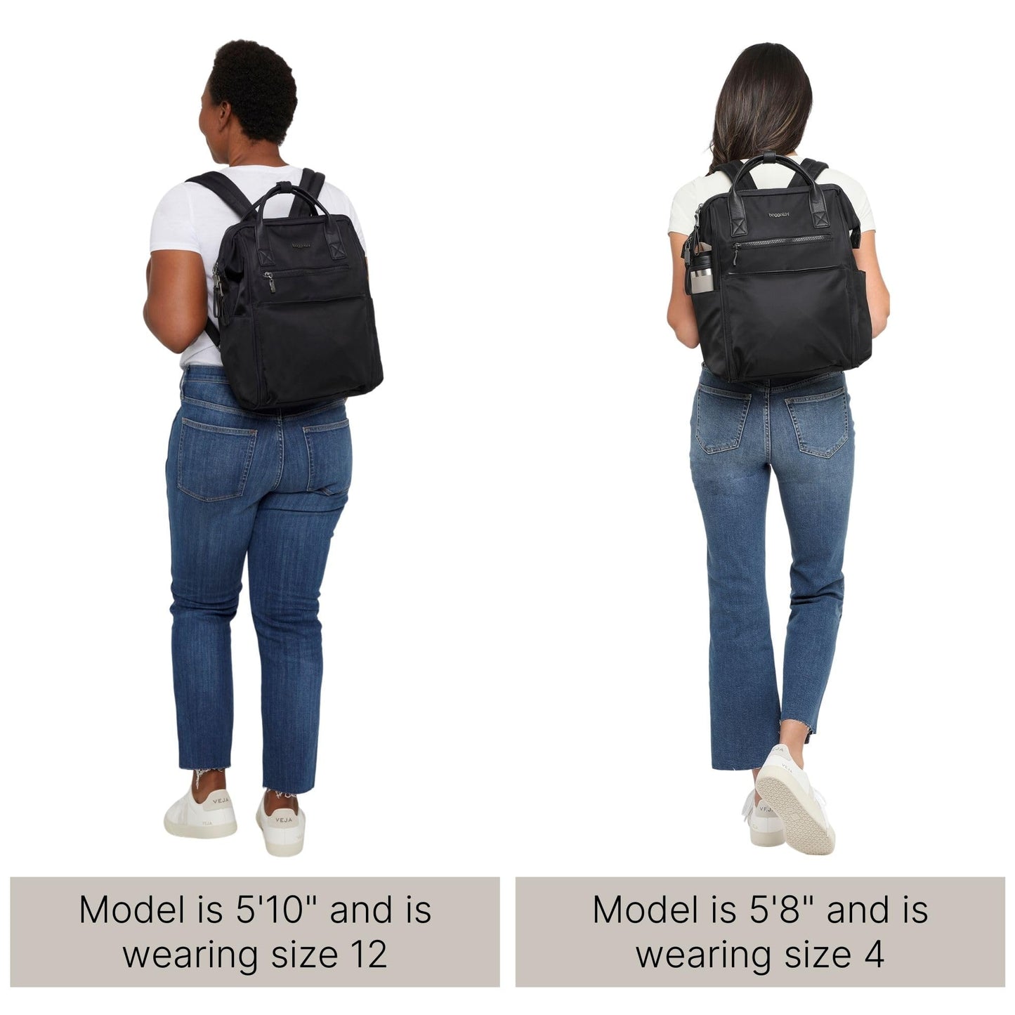 Baggallini Soho Travel Laptop Backpack | Water-Resistant – Navy