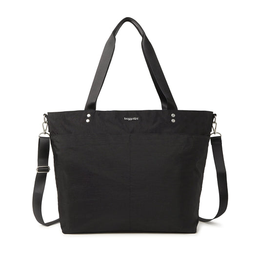 Baggallini Large Nylon Carryall Tote – Lightweight Travel Bag