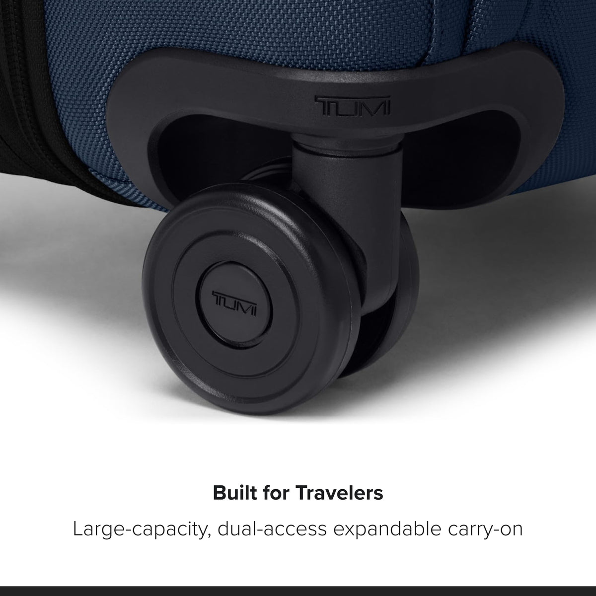 TUMI Alpha Expandable Carry-On – Ballistic Nylon, Navy