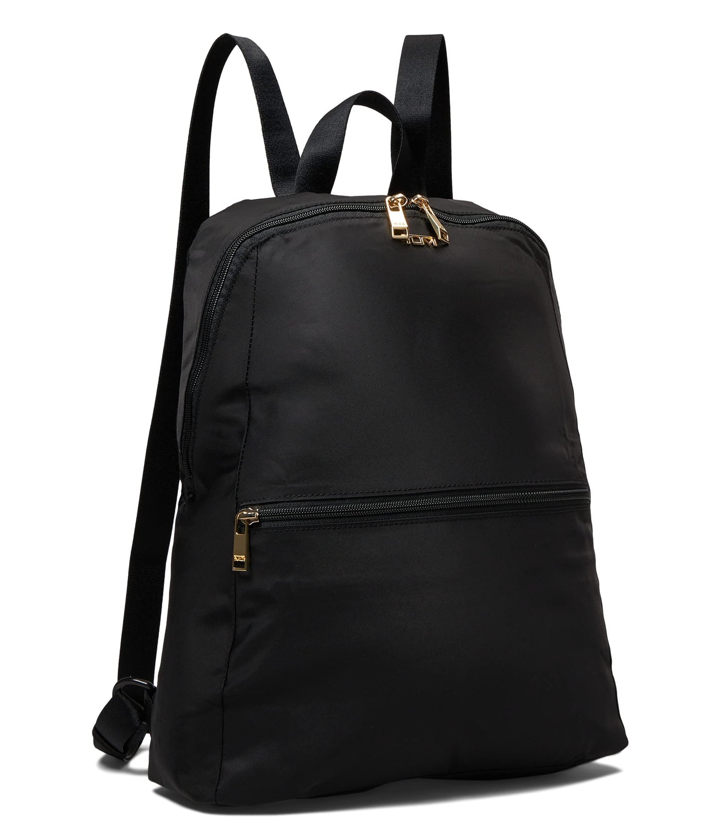 TUMI Just In Case Packable Backpack – Black with Gold Hardware