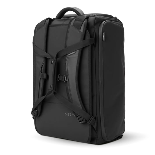 NOMATIC 40L Travel Duffel Backpack – Black, TSA-Ready