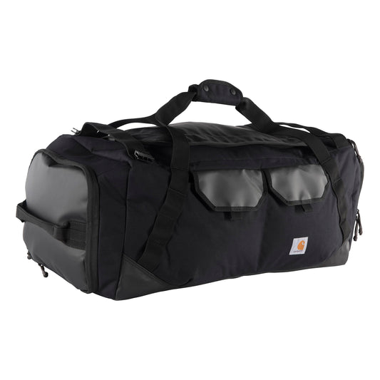 Carhartt Heavy-Haul 75L Nylon Duck Utility Duffel Bag – Black