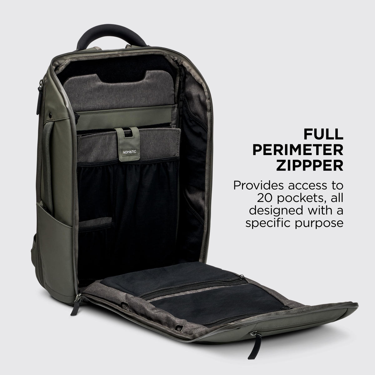 NOMATIC 20L Travel Backpack – Laptop Bag & Carry-On