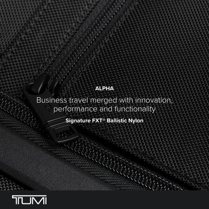 TUMI Alpha Expandable Carry-On – Ballistic Nylon, Navy