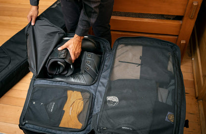 Dakine Split Roller Bag 85L – Black Wheeled Travel Bag