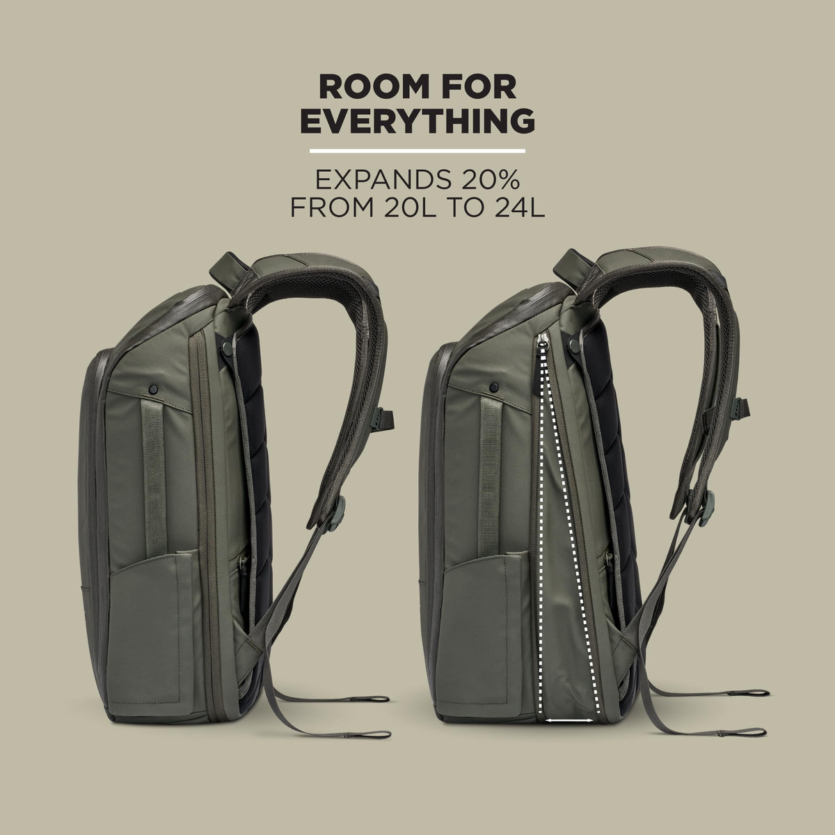 NOMATIC 20L Travel Backpack – Laptop Bag & Carry-On