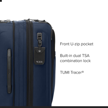 TUMI Alpha Expandable Carry-On – Ballistic Nylon, Navy