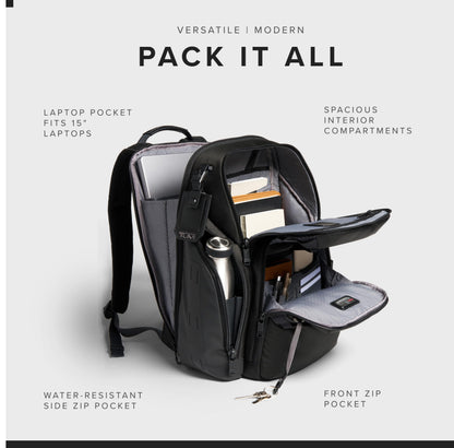 TUMI Alpha Bravo Search Backpack – Work & Travel | Black