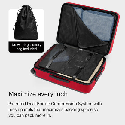 Away Medium 26" Hardside Spinner Suitcase – Lightweight Checked Bag