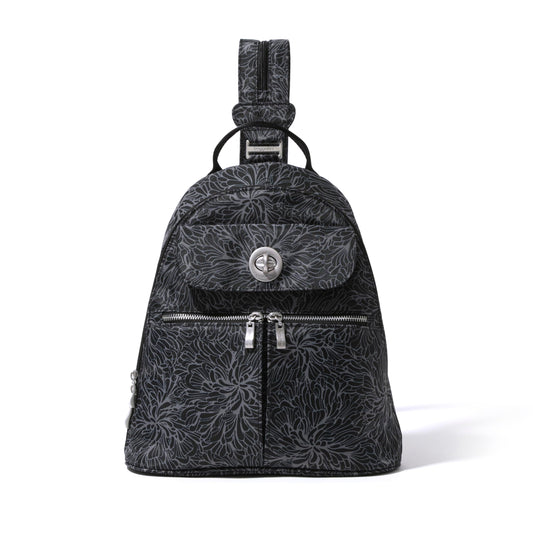 Baggallini Naples Convertible Backpack Sling | RFID – Midnight