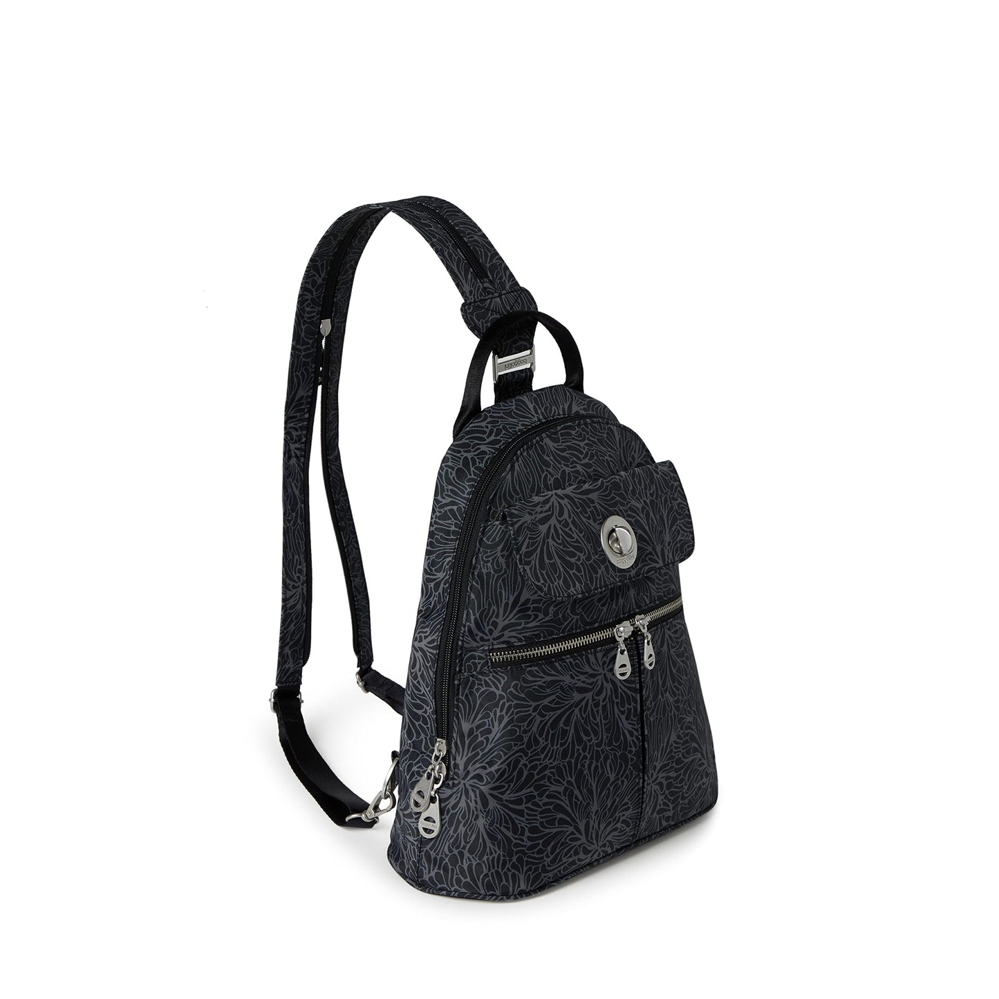 Baggallini Naples Convertible Backpack Sling | RFID – Midnight
