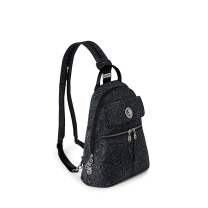 Baggallini Naples Convertible Backpack Sling | RFID – Midnight
