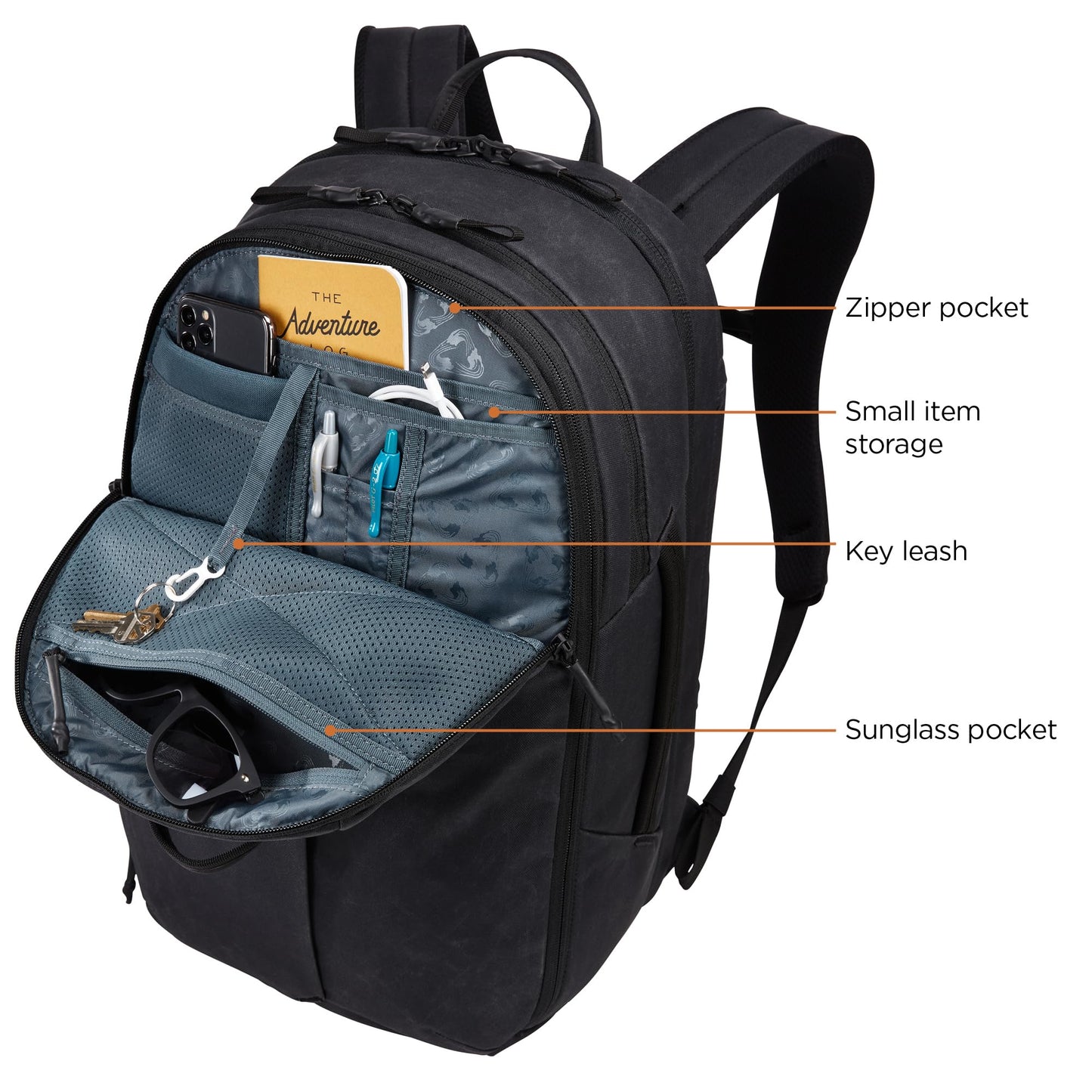 Thule Aion Travel Backpack 28L – Black