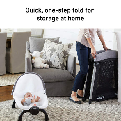 Graco Pack 'n Play FoldLite Playard – Remi, Compact Travel